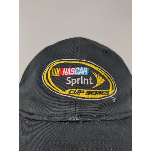 NASCAR Sprint Cup Series 2008 Snapback Hat OSFA KC Cap Embroidered Logo Black - Picture 3 of 10